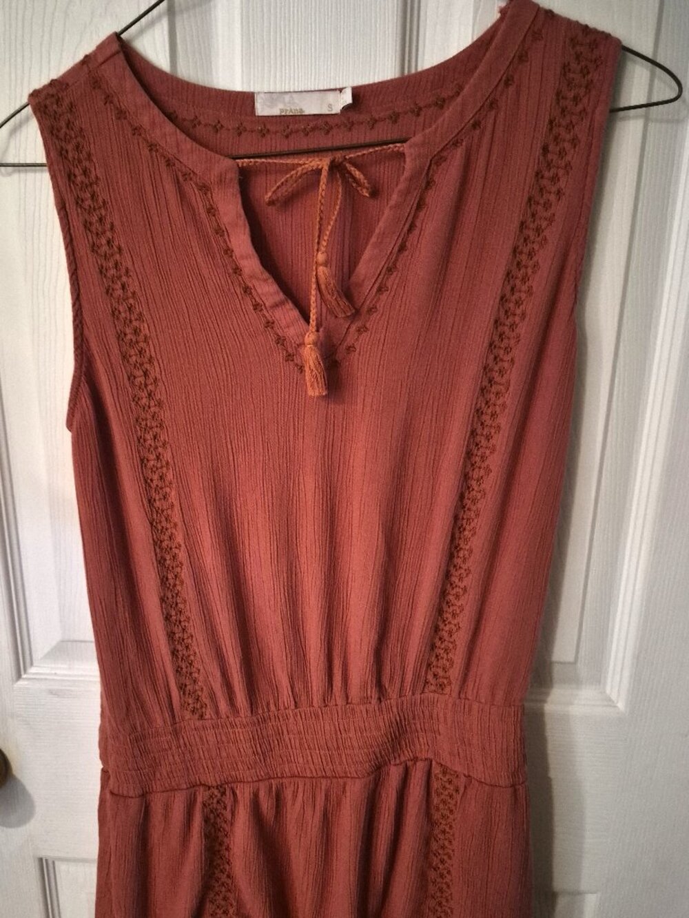 PrAna Rust Color Summer Dress - Picture 2 of 6